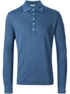 Massimo Alba Long Sleeve Polo Shirt