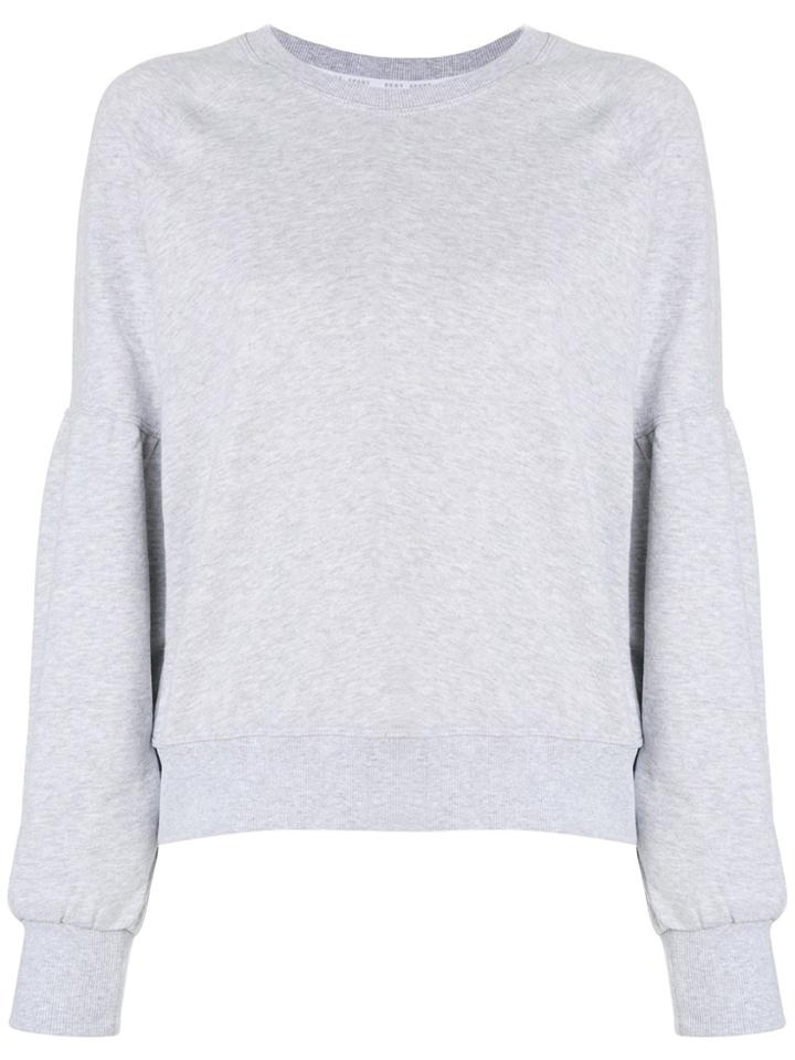 Dkny Classic Fitted Sweatshirt - Grey