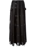 Christian Dior Vintage Panelled Long Skirt
