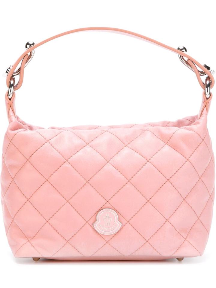 Moncler Quilted Tote - Pink & Purple