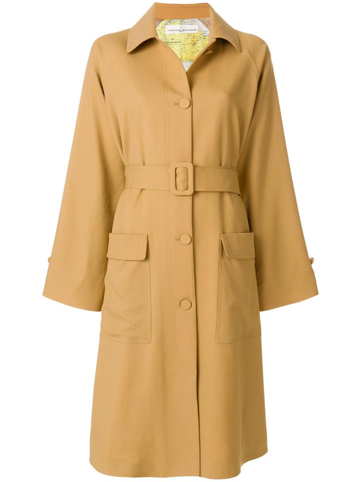 Golden Goose Deluxe Brand Flared Trench Coat - Brown