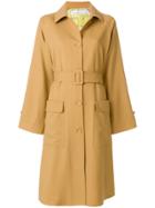 Golden Goose Deluxe Brand Flared Trench Coat - Brown