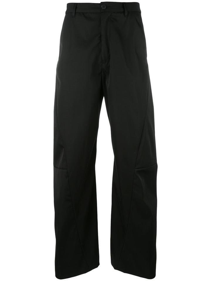 Kenzo Track Trousers, Men's, Size: 50, Black, Cotton/polyamide