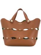 Sara Battaglia Clarissa Tote - Brown