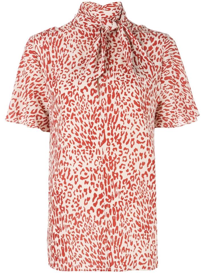 Baum Und Pferdgarten Meckenzie Leopard Print Blouse - Red