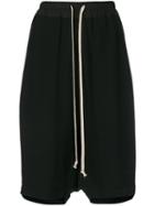 Rick Owens - Pod Shorts - Women - Cotton/viscose - 44, Black, Cotton/viscose