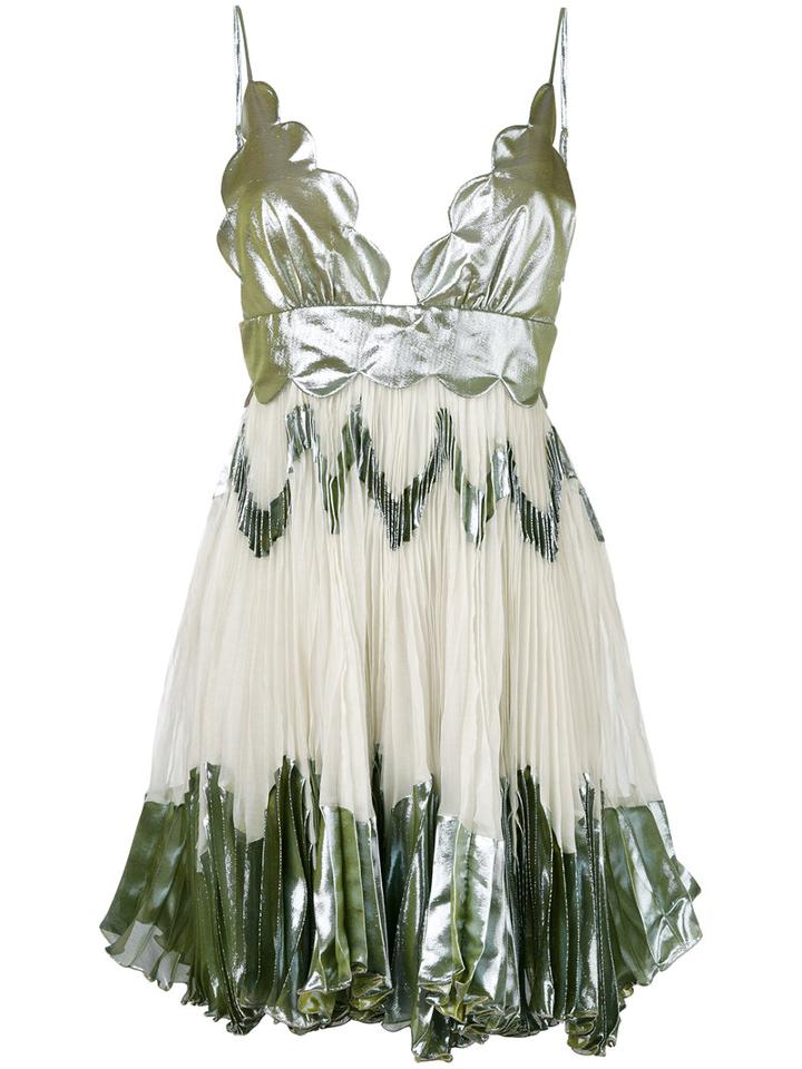 Maria Lucia Hohan Adi Dress, Women's, Size: 38, White, Silk