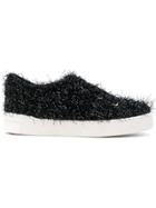 Suecomma Bonnie Tinsel Sneakers - Black