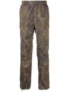 1017 Alyx 9sm Digital Print Tapered Trousers - Brown