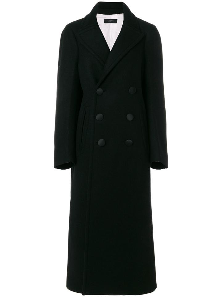 Joseph Sys Double-breasted Coat - Black