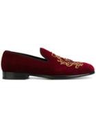 Dolce & Gabbana Milano Slippers - Pink & Purple