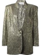 Gianfranco Ferre Vintage Jacquard Jacket And Skirt Suit