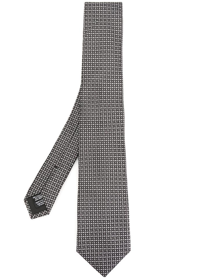 Boss Hugo Boss Patterned Tie - Black