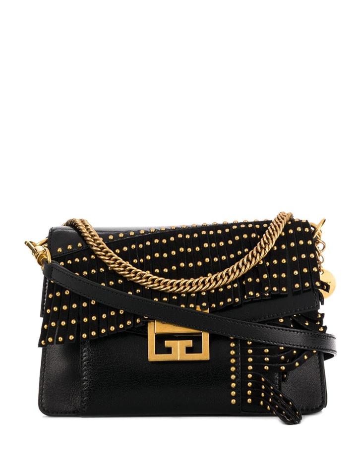 Givenchy Gv3 Fringe Bag - Black