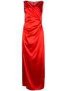 Talbot Runhof Movie Evening Dress - Red