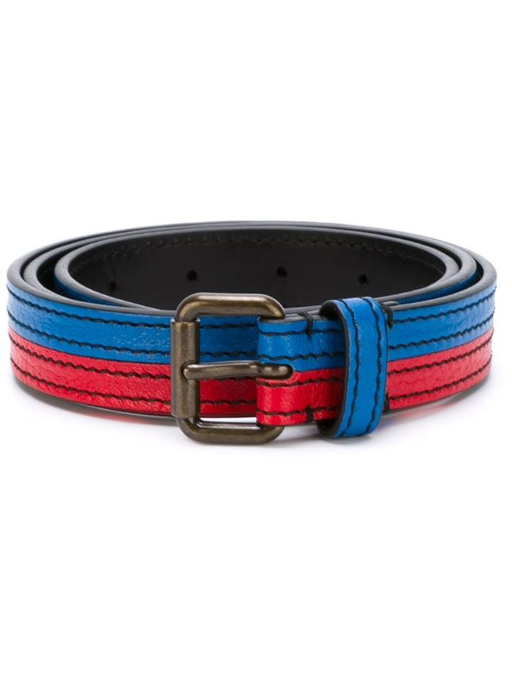 Tomas Maier Contrast Buckle Belt