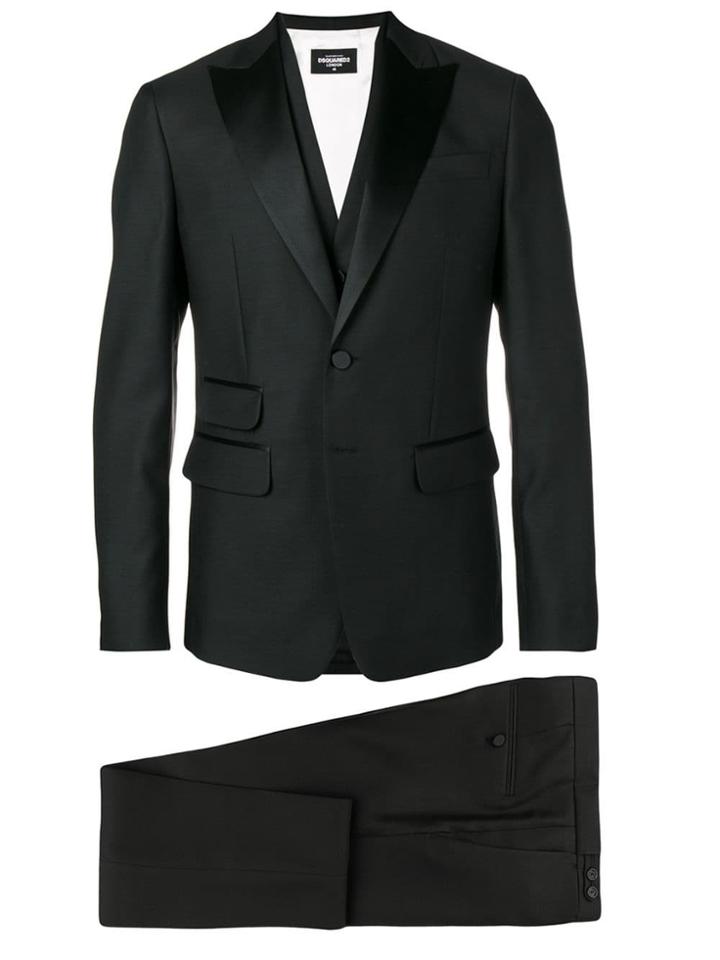 Dsquared2 Formal Three Piece Suit - Black