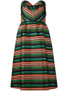 Delpozo Striped Dress - Multicolour
