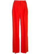 Rosetta Getty High-waisted Trousers - Red