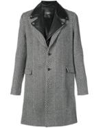 Amiri Herringbone Coat - Grey