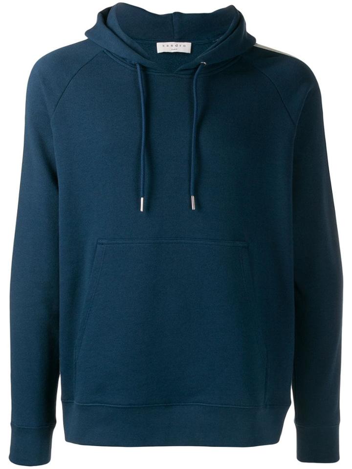 Sandro Paris Varsity Hoodie - Blue