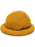 Missoni Rolled-hem Beanie Hat - Yellow