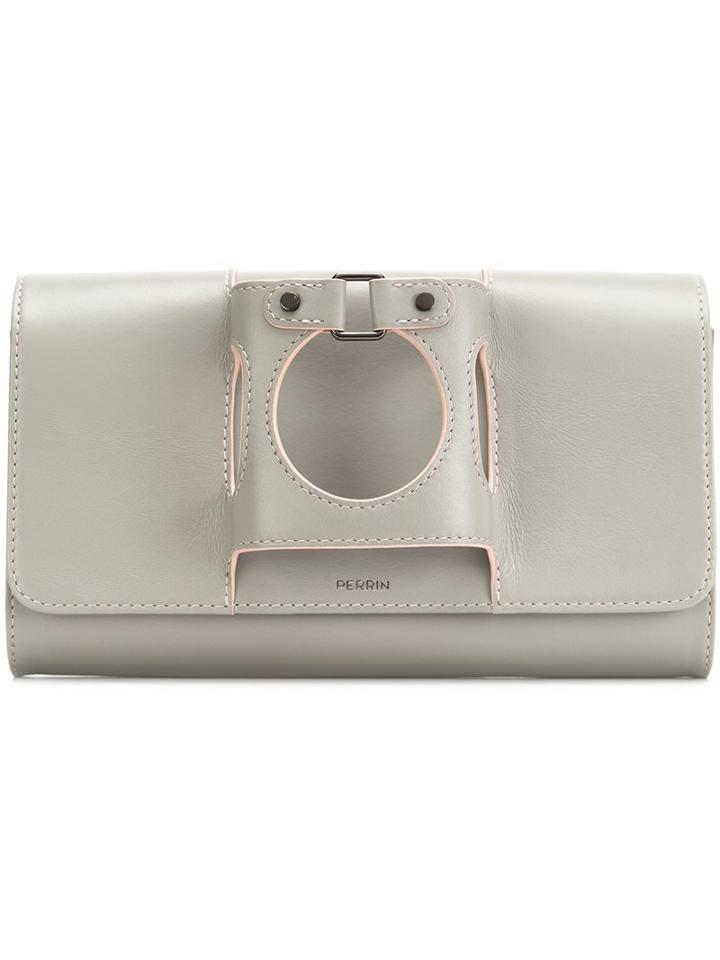 Perrin Paris Glove Fit Flap Clutch