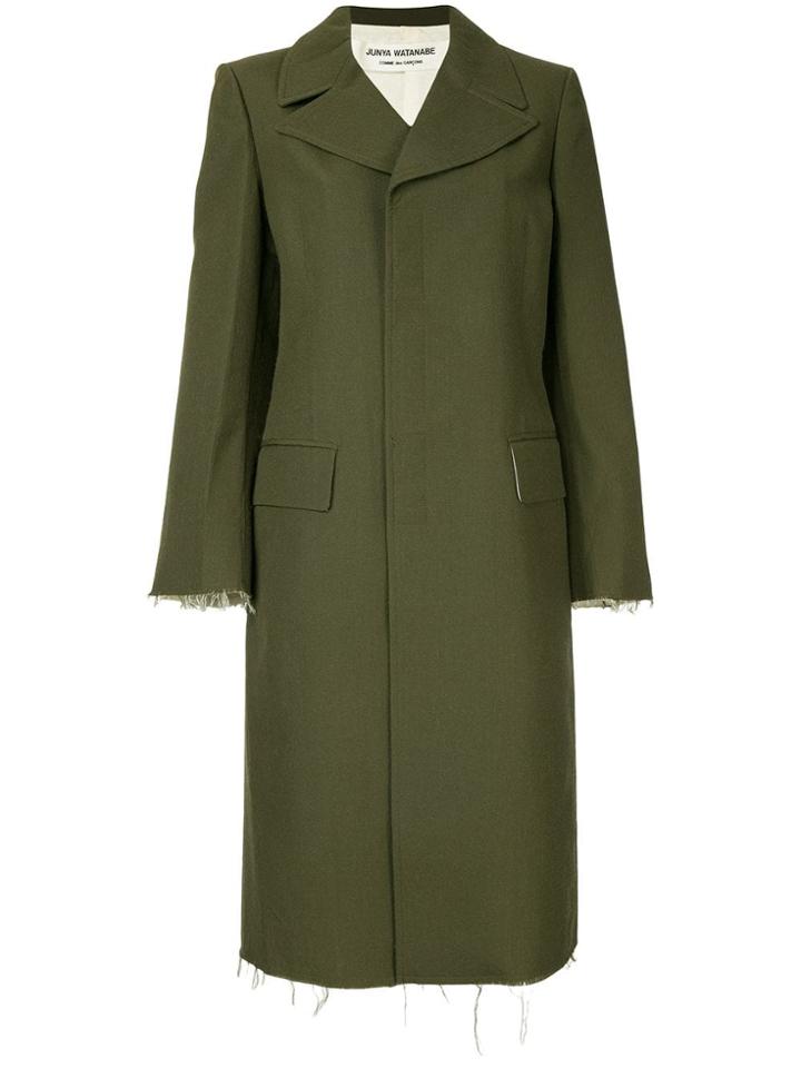 Junya Watanabe Comme Des Garçons Vintage Single-breasted Fitted Coat -