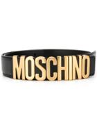 Moschino Letters Belt - Black