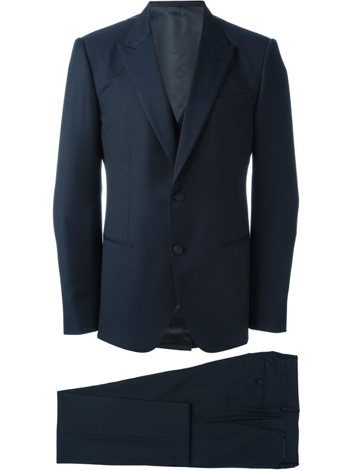 Dolce & Gabbana Three Piece Tuxedo - Blue