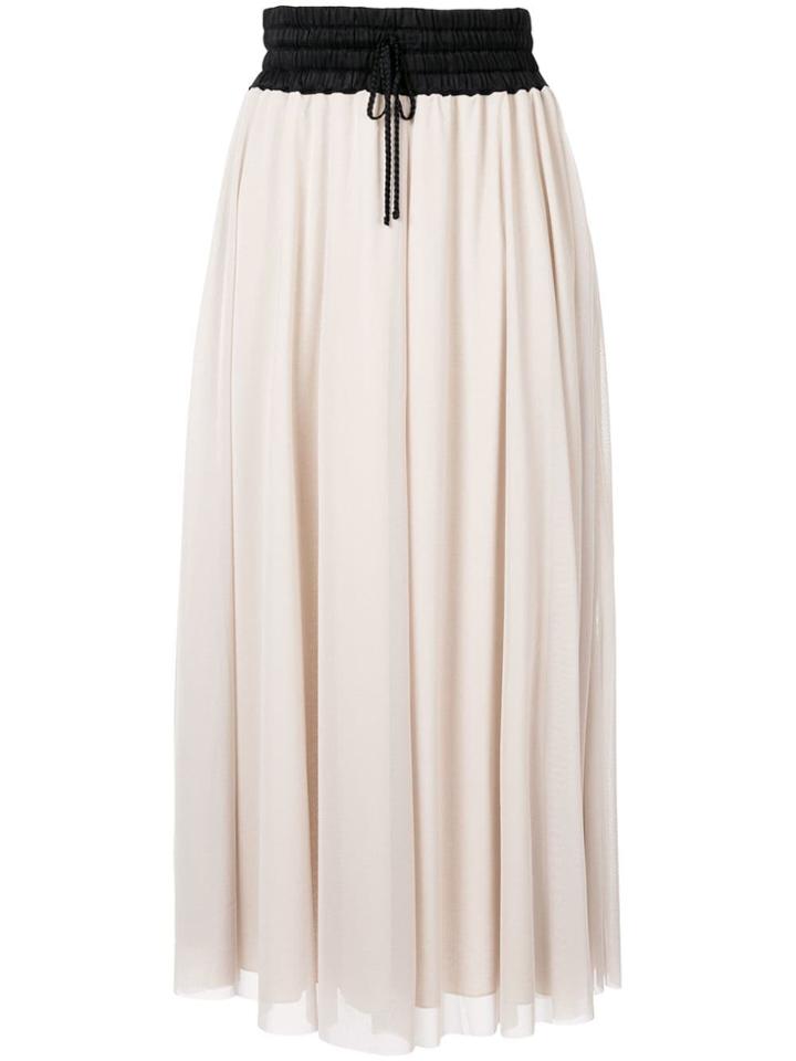 Tu Es Mon Trésor Mesh Skirt - Neutrals