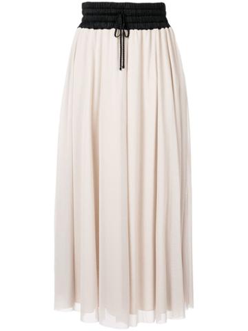 Tu Es Mon Trésor Mesh Skirt - Neutrals
