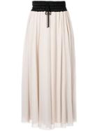 Tu Es Mon Trésor Mesh Skirt - Neutrals
