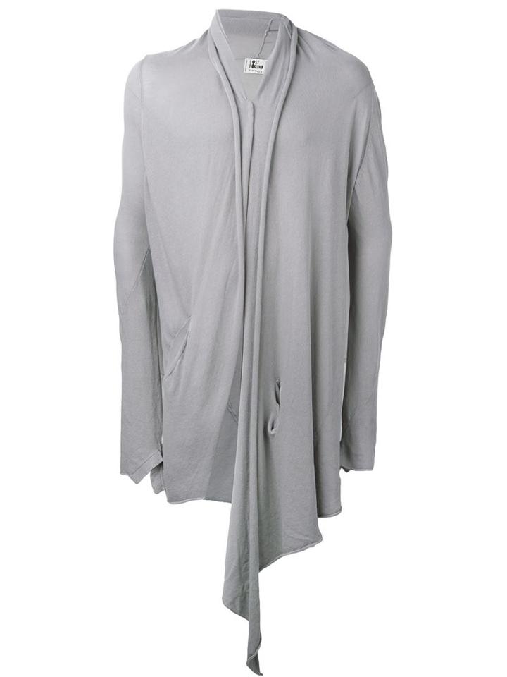 Lost & Found Ria Dunn Draped Long 'over' Cardigan