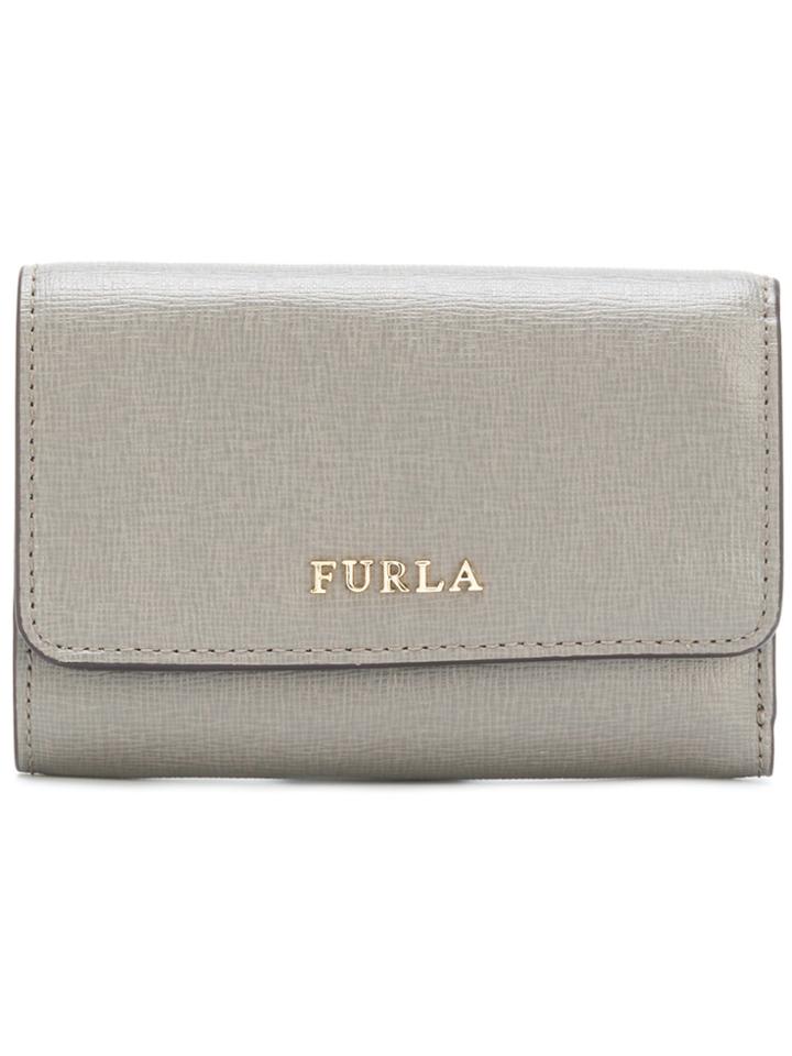 Furla Foldover Purse - Grey