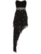 Amiri Amir Bstr Slvls Drs Min W Asym Hem - Black