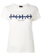 Polo Ralph Lauren Logo T-shirt, Women's, Size: Xs, White, Cotton