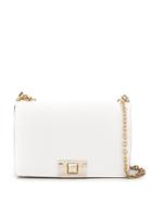 Furla Logo Plaque Cross Body Bag - White