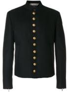 Dolce & Gabbana Buttoned Military Jacket - Black