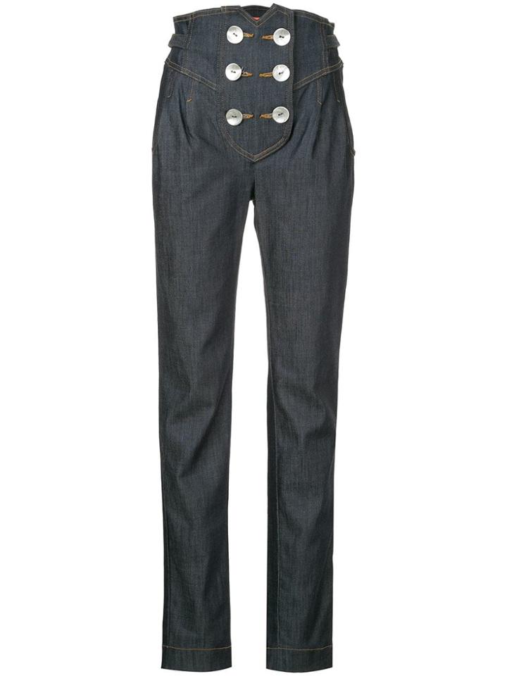 Manning Cartell High Waisted Jeans - Blue