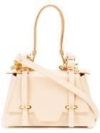 Niels Peeraer Chunky Trapeze Bag, Women's, Nude/neutrals, Leather