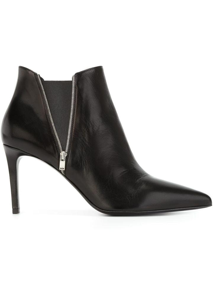 Saint Laurent 'paris' Booties - Black