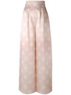 Alistair James - Moonstruck Palazzo Pants - Women - Silk/bamboo - 8, Pink/purple, Silk/bamboo