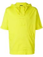 Stone Island Shadow Project Short Sleeved Hoodie - Yellow & Orange