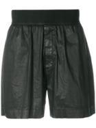 Alyx Raw Elastic Shorts - Black