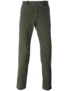 Jacob Cohen 'bobby' Slim-fit Chinos, Men's, Size: 32, Green, Cotton/spandex/elastane