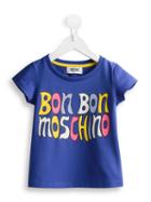 Moschino Kids 'bon Bon' T-shirt, Girl's, Size: 10 Yrs, Blue
