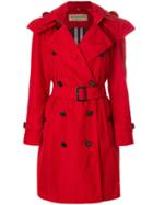 Burberry Amberford Trench Coat - Red
