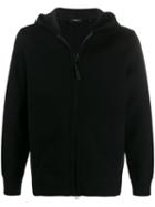 Theory Double Hoodie - Black