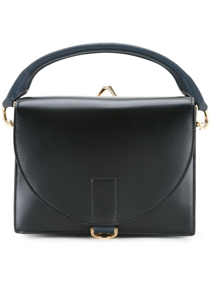 Sacai Multi-way Box Tote, Women's, Black, Calf Hair